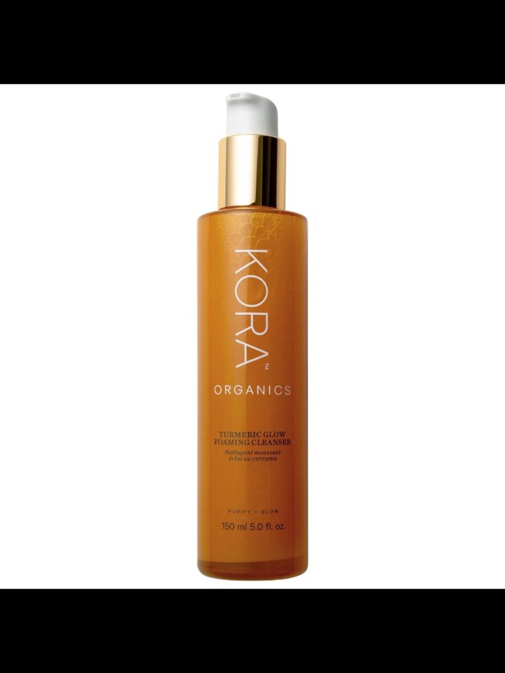 KORA Organics Turmeric Glow Foaming Cleanser